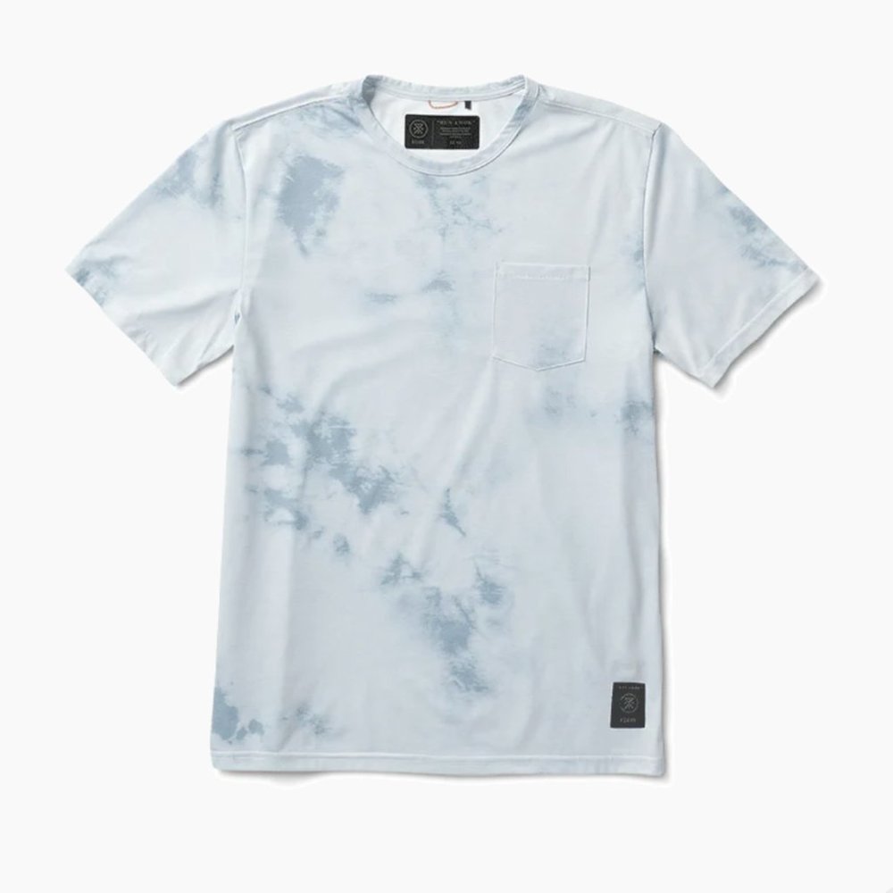 BRAND NEW Roark Mathis Tie Dye Short Sleeve Knit // Size Large